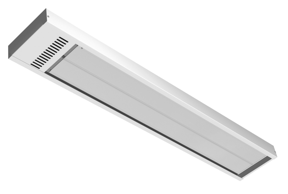Energo Strip 600 wit RAL 9010 hoog temperatuur paneel