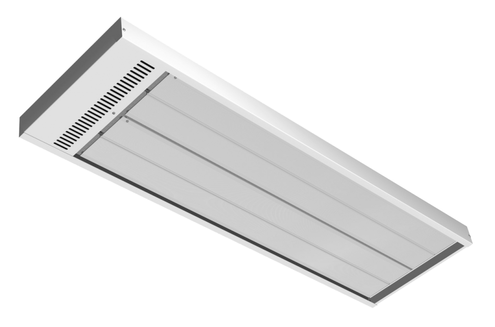 Energo Strip 800 wit RAL 9010 hoog temperatuur paneel