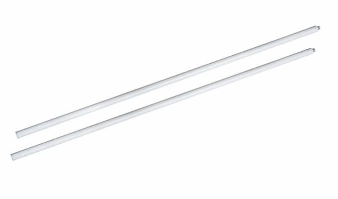 Extension Pole 1200mm White 2pack