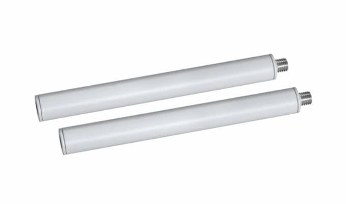 Extension Pole 300mm White 2pack