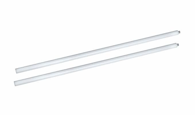 Extension Pole 900mm White 2pack