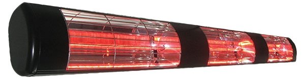 Victory HLW45B zwart RAL 9004 Goldlamp terrasstraler