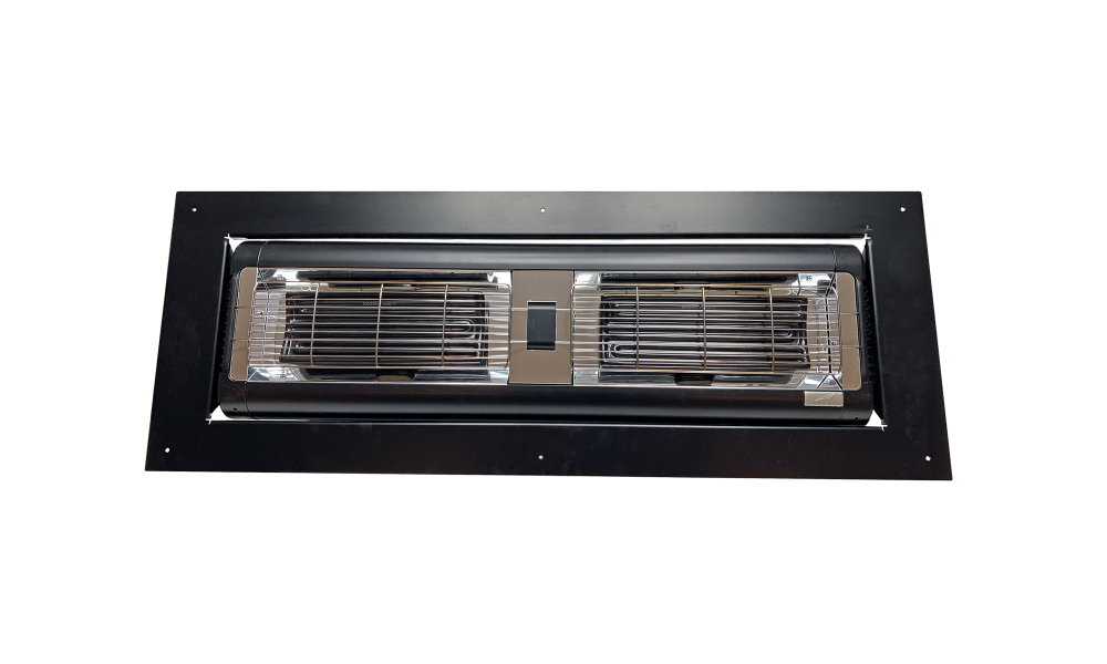 Tansun Sorrento Ceramic recess 2,6 KW black