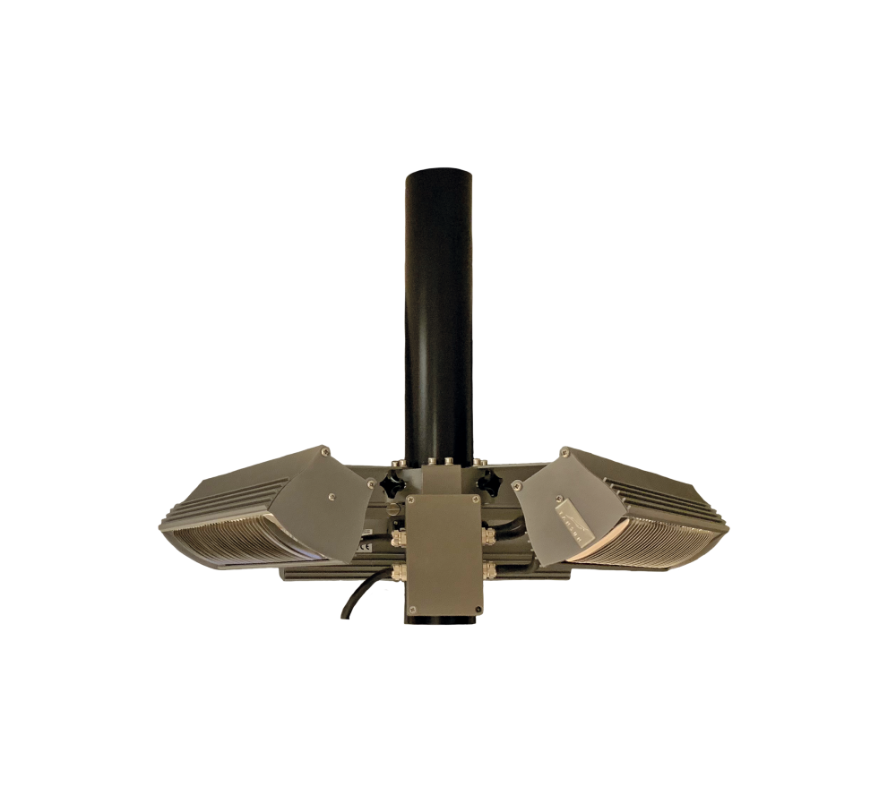 Tansun parasolring RF 3x1000W titanium